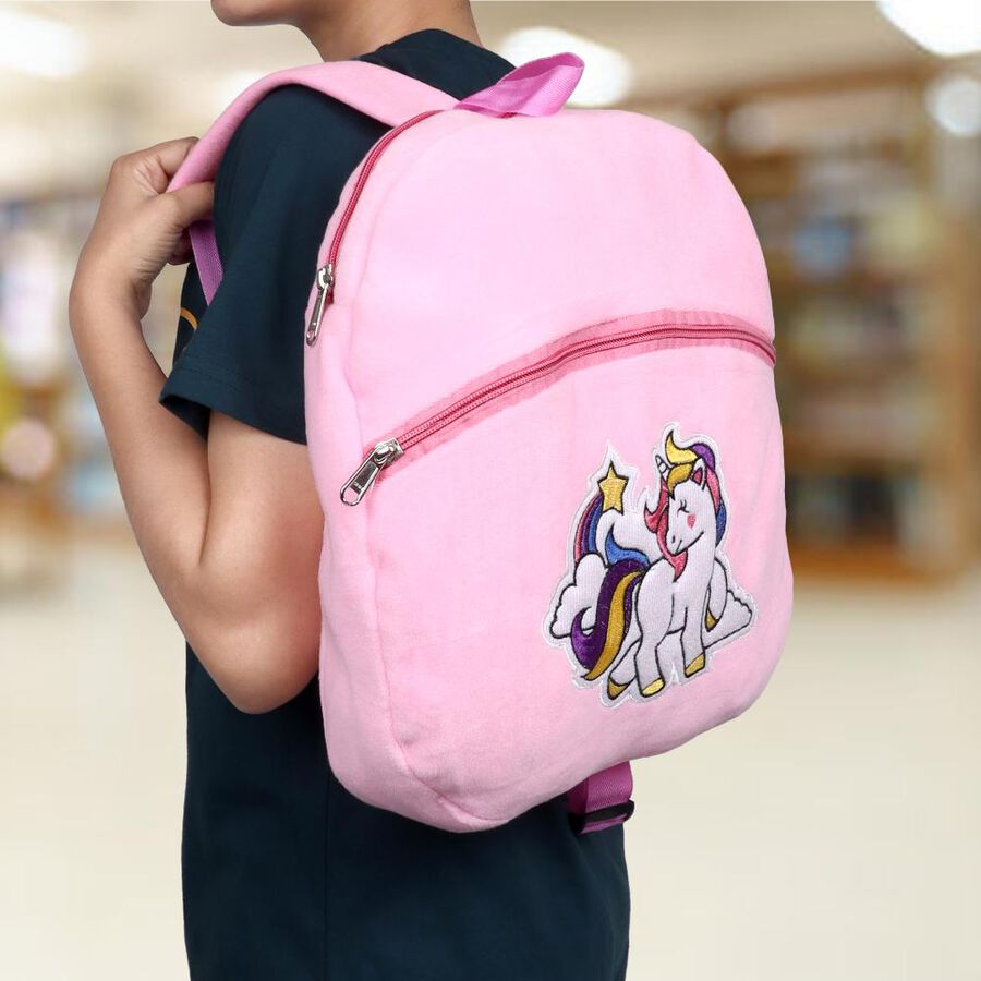 Kids' Velvet Unicorn Bag, , large image number null