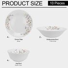 10 Pcs. Opalware Dinner Set, Microwave Safe, , small image number null