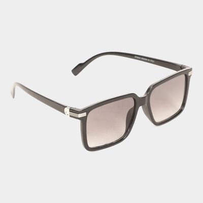 Men's Plastic Gradient Square Sunglasses
