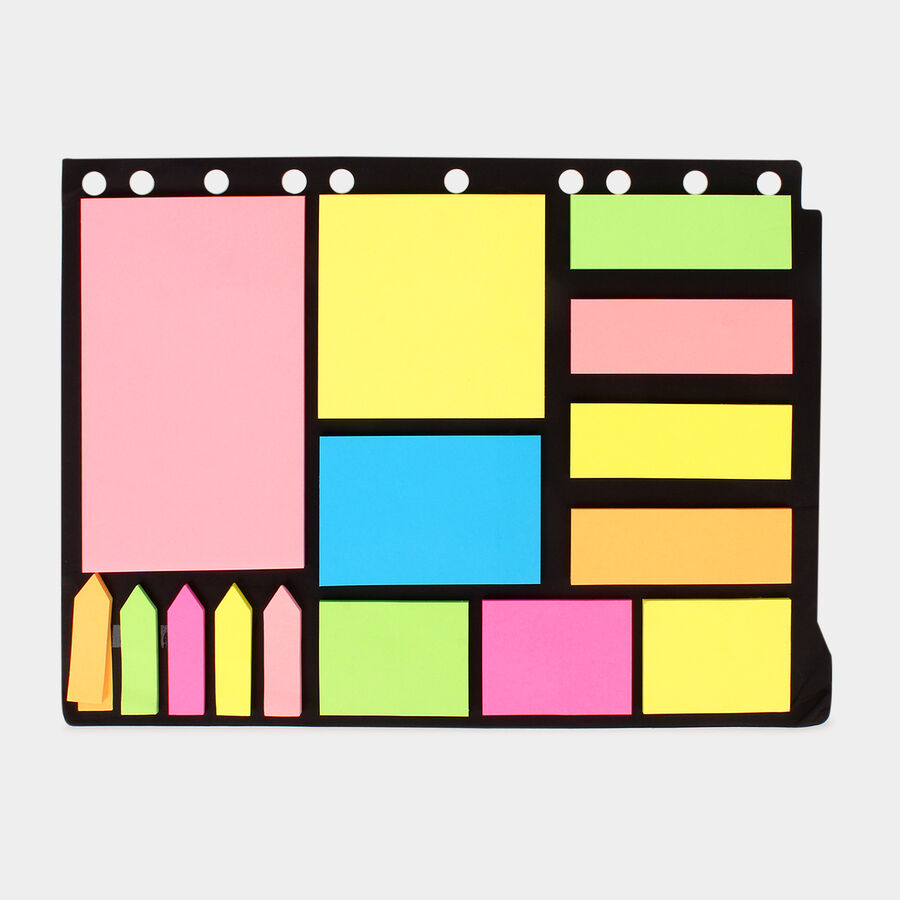 Sticky Note Pad 15 Pcs. Set - Colour/Design May Vary, , large image number null