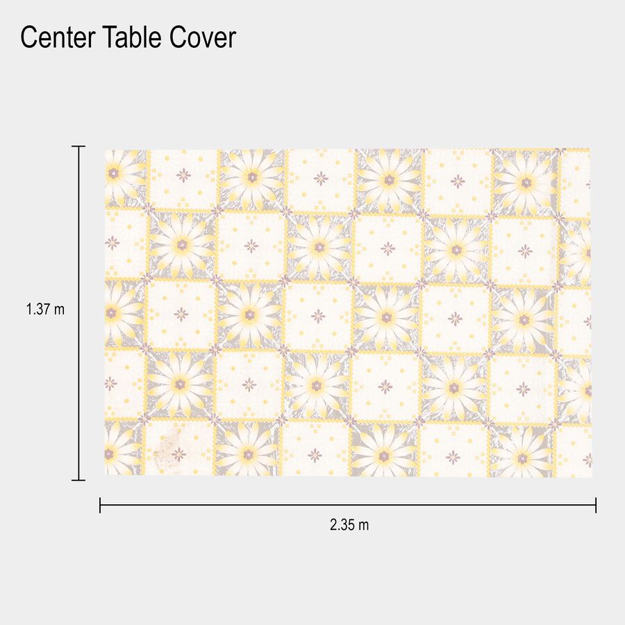 PVC Dining Table Cover, 225 X 137 cm, , large image number null