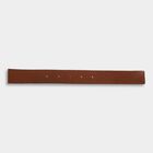 Men's Tan Leather Casual Belt, 38 in. Waist, , small image number null