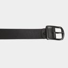 Men's Black Leather Casual Belt, 38 in. Waist, , small image number null
