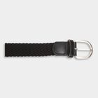 Men's Black Canvas Casual Belt, 38 in. Waist, , small image number null