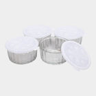 200 ml Glass Jar with Lid, Set of 4, , small image number null