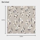 90 GSM Microfiber Double Bedsheet, , small image number null