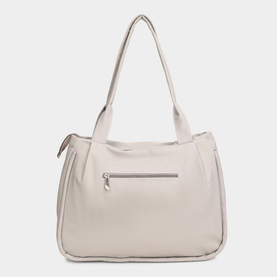 Women's 1 Compartment Polyurethane Medium Shopper Bag, , large image number null