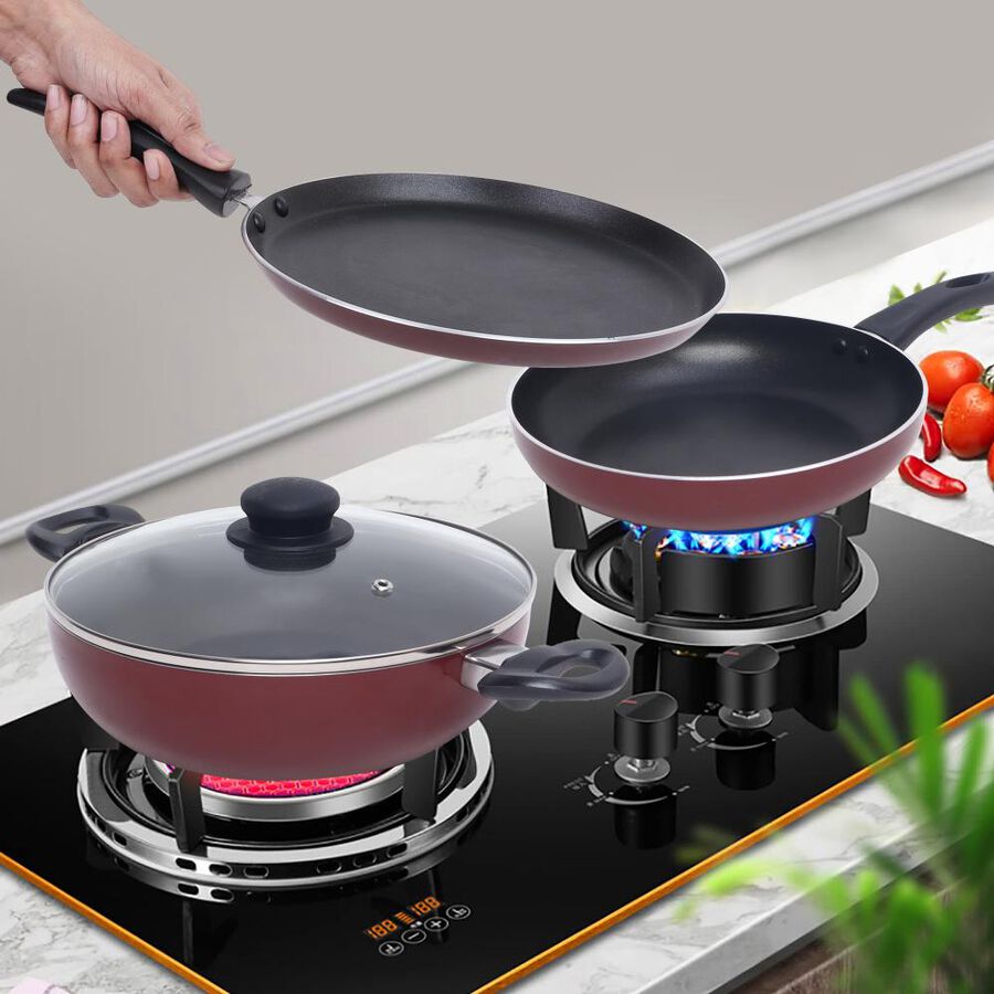 Omega Deluxe Cookware Set, Induction Compatible, , large image number null