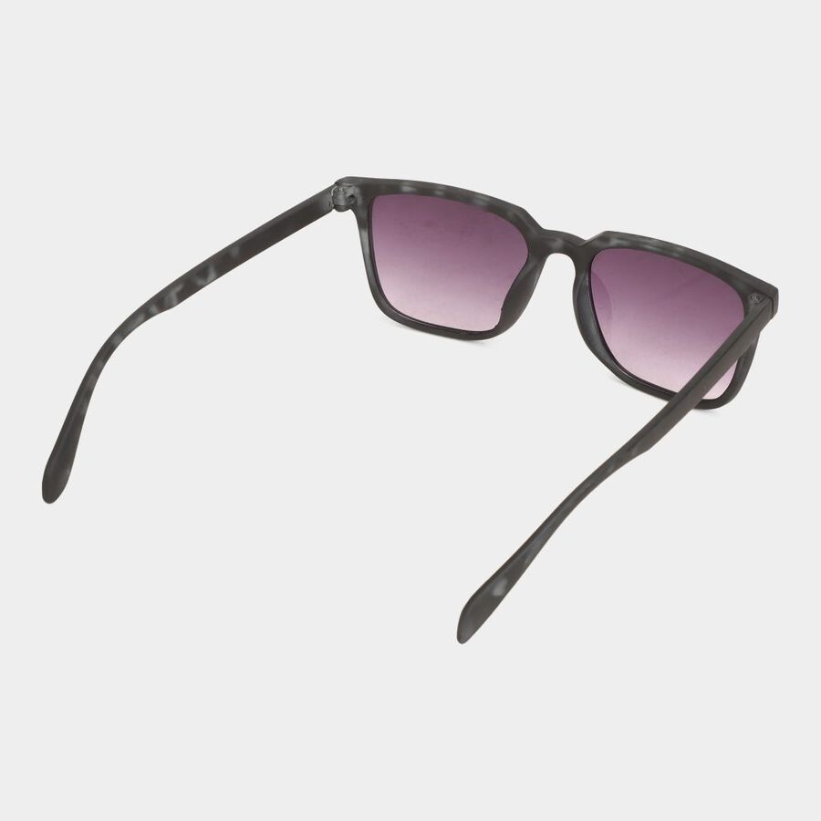 Men's Plastic Gradient Rectangle Sunglasses, , large image number null
