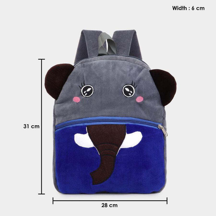 Kids' Velvet Elephant Bag, , large image number null