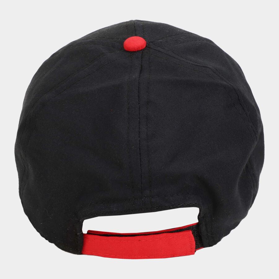 Kids' Black Canvas Cap, , large image number null