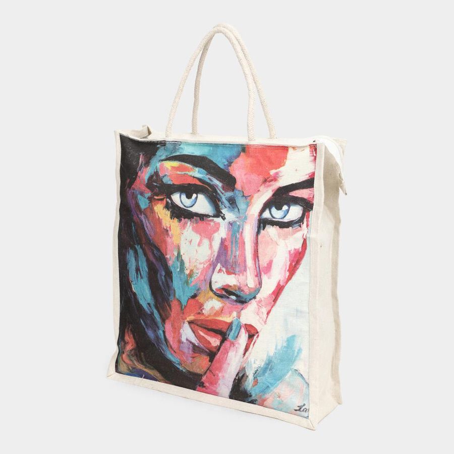 Women's 1 Compartment Large Canvas Shopper Bag, , large image number null