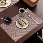 6 PVC Table Mats, 30 X 45 cm, Woven, , small image number null