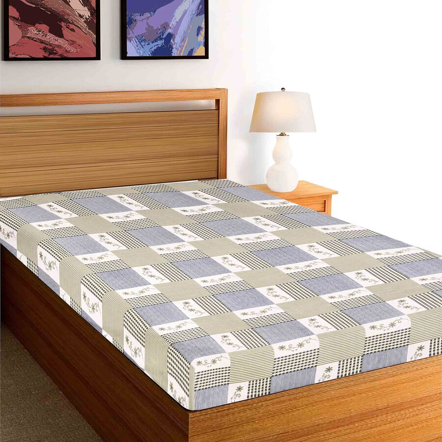 120 GSM Microfiber Single Bedsheet, , large image number null