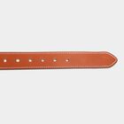 Men's Tan Leather Casual Belt, 38 in. Waist, , small image number null