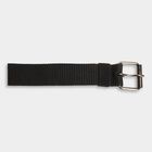 Men's Dark Grey Canvas Casual Belt, 38 in. Waist, , small image number null