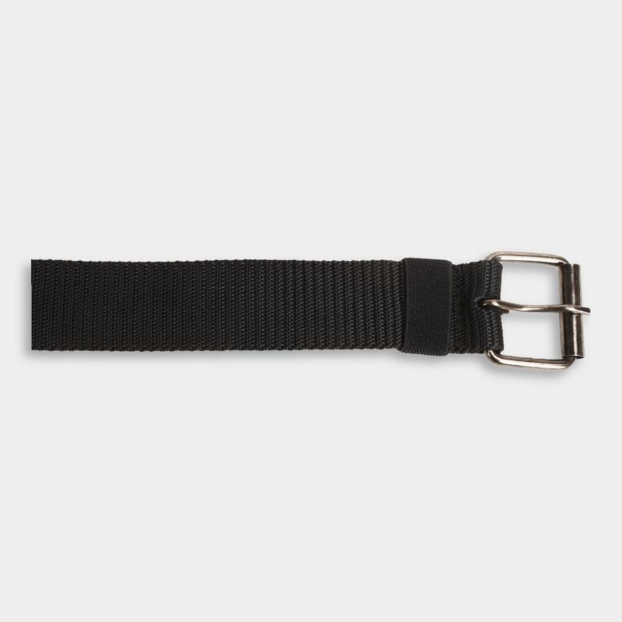 Men's Dark Grey Canvas Casual Belt, 38 in. Waist, , large image number null