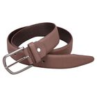 Men's Brown Polyurethane Casual Belt, 42 in. Waist, , small image number null