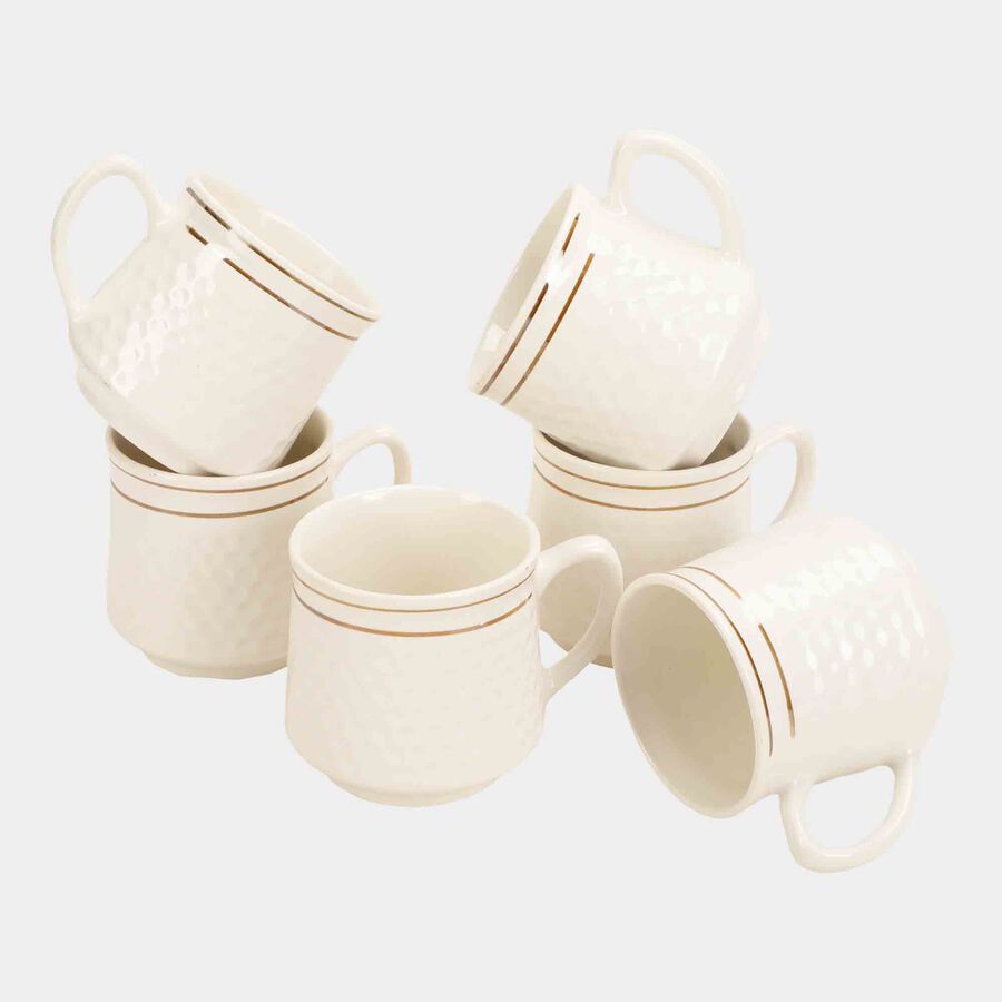 120 ml Stoneware Cup, Set of 6, , large image number null