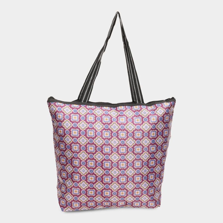 Women's 1 Compartment Fabric-Polyester Medium Tote Bag, , large image number null
