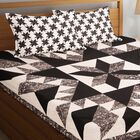 125 GSM Microfiber Double Bedsheet with 2 Pillow Covers, , small image number null