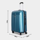 1 Pc. 8-wheel Polypropylene Hard Case Trolley, Large, , small image number null