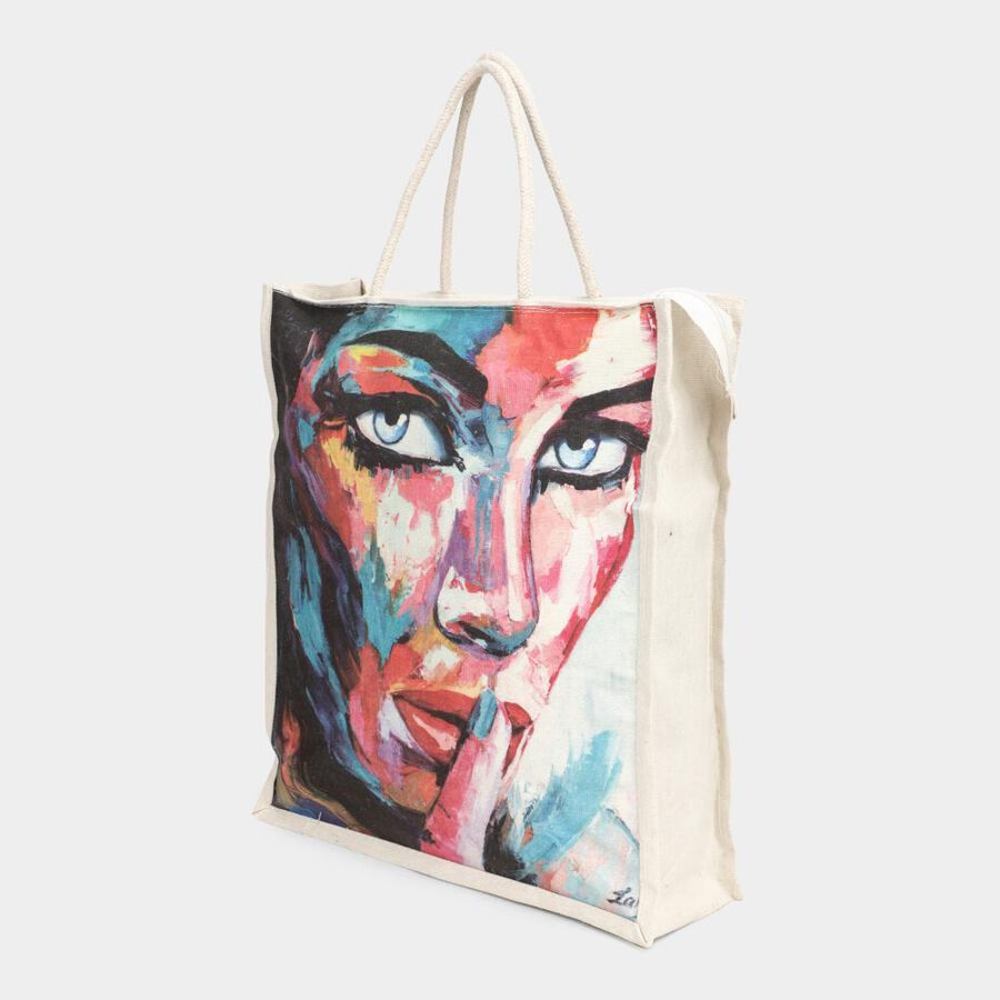 Women's 1 Compartment Large Canvas Shopper Bag, , large image number null