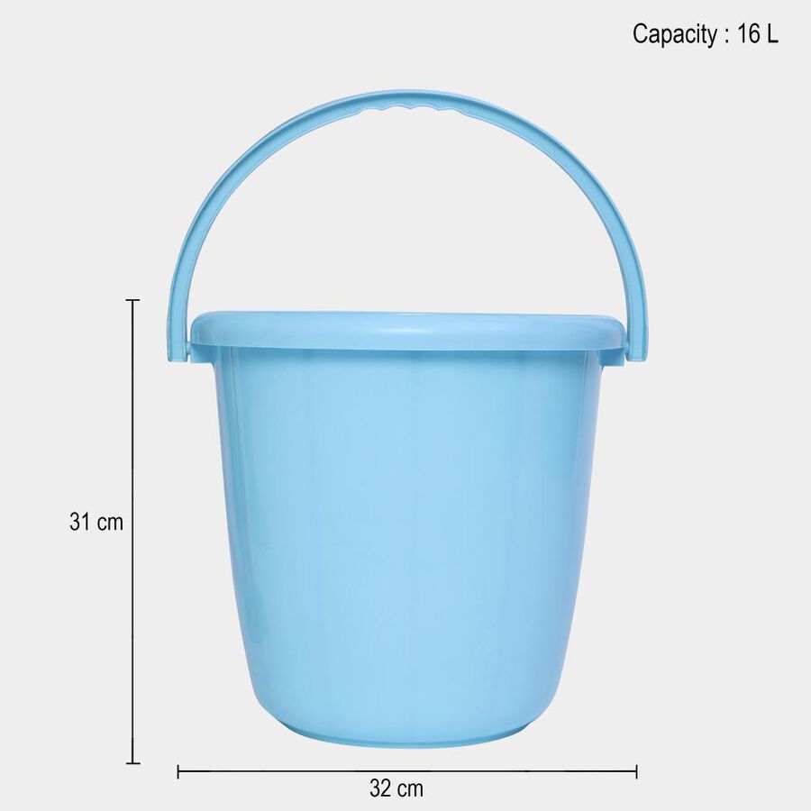 16 L Plastic Bucket, , large image number null