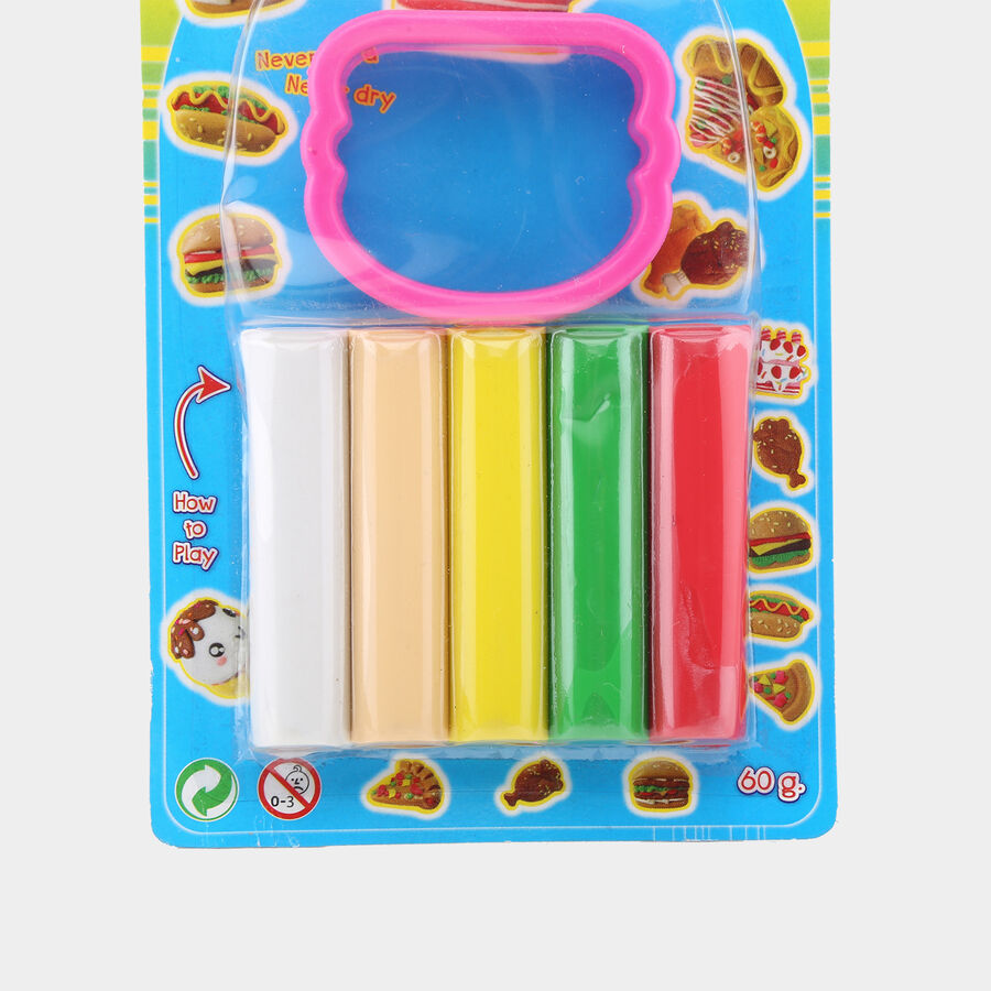 Modelling Clay Set, 5 Shades, , large image number null