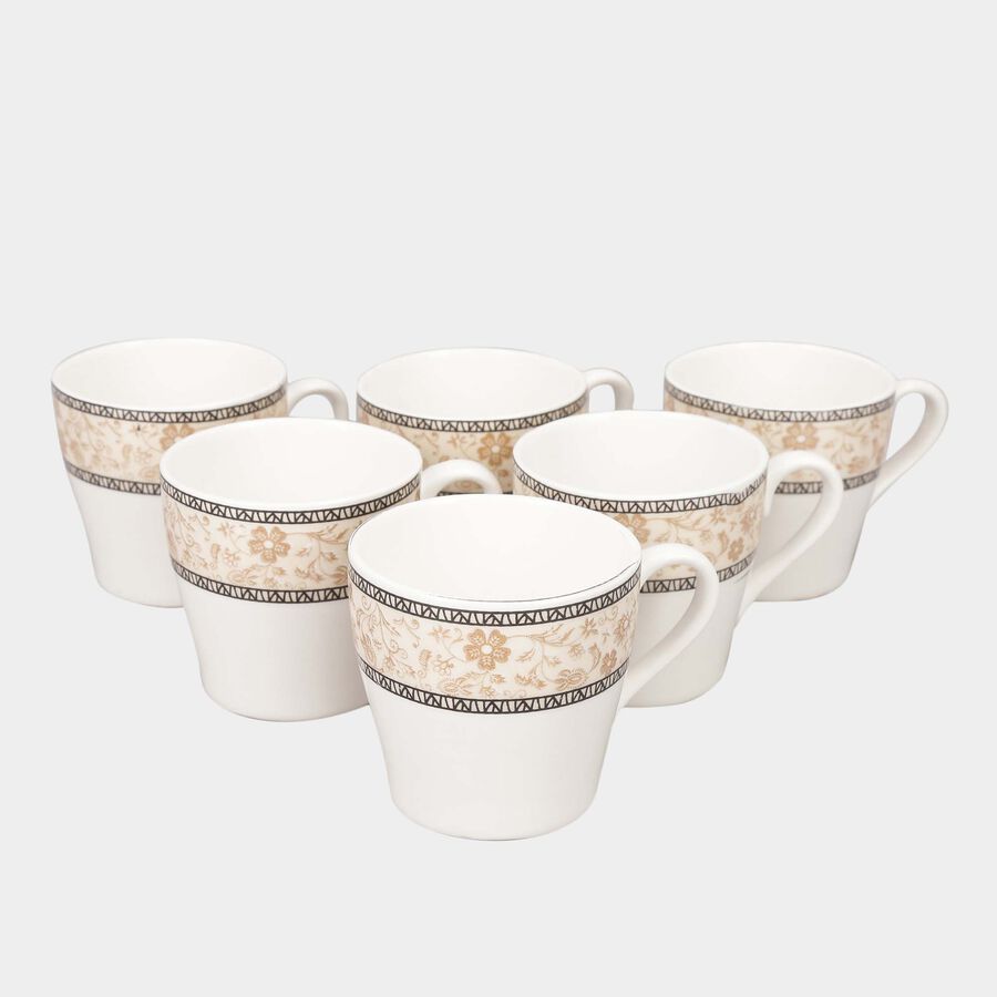 150 ml Bone China Cup, Set of 6, , large image number null