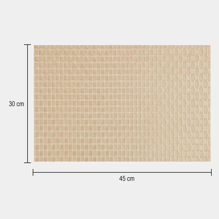 6 PVC Table Mats, 30 X 45 cm, Woven, , large image number null