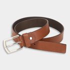 Men's Tan Leather Casual Belt, 38 in. Waist, , small image number null