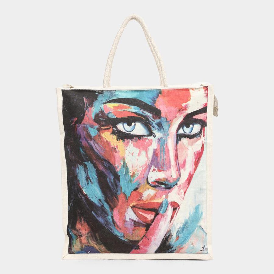 Women's 1 Compartment Large Canvas Shopper Bag, , large image number null