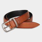 Men's Tan Polyurethane Casual Belt, Upto 38 In. Waist, , small image number null