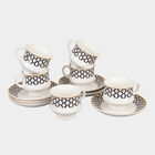 12 Pcs. Stoneware Cup & Saucer Set- 150 ml, , small image number null