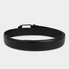 Men's Black Polyurethane Casual Belt, 38 in. Waist, , small image number null