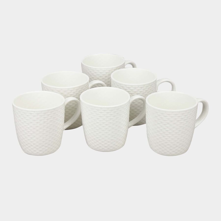 200 ml Bone China Mug, Set of 6, , large image number null