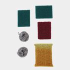 6 Pcs Scrubber Combo, , small image number null