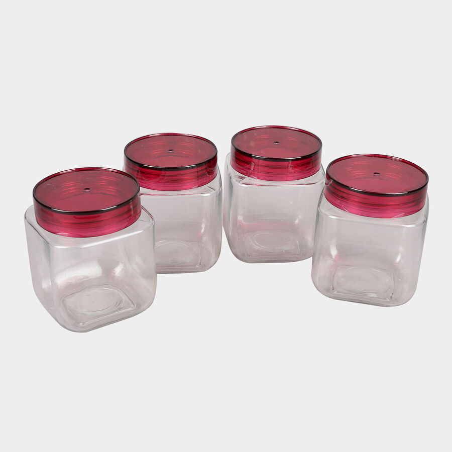 650 and 350 ml Glass Jars, Set of 7, , large image number null