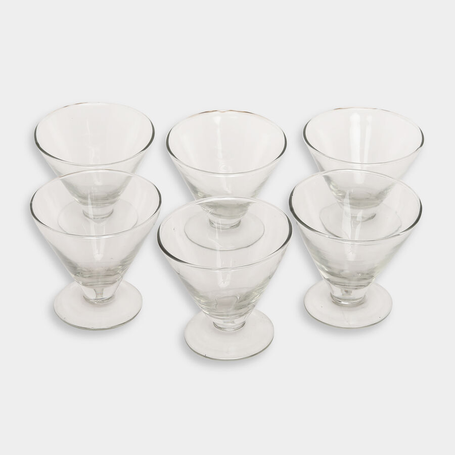 200 ml Glass Bowl, Set of 6 , , large image number null