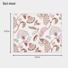 180 TC Cotton Double Bedsheet with 2 Pillow Covers, , small image number null