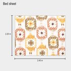 120 TC Cotton Double Bedsheet with 2 Pillow Covers, , small image number null