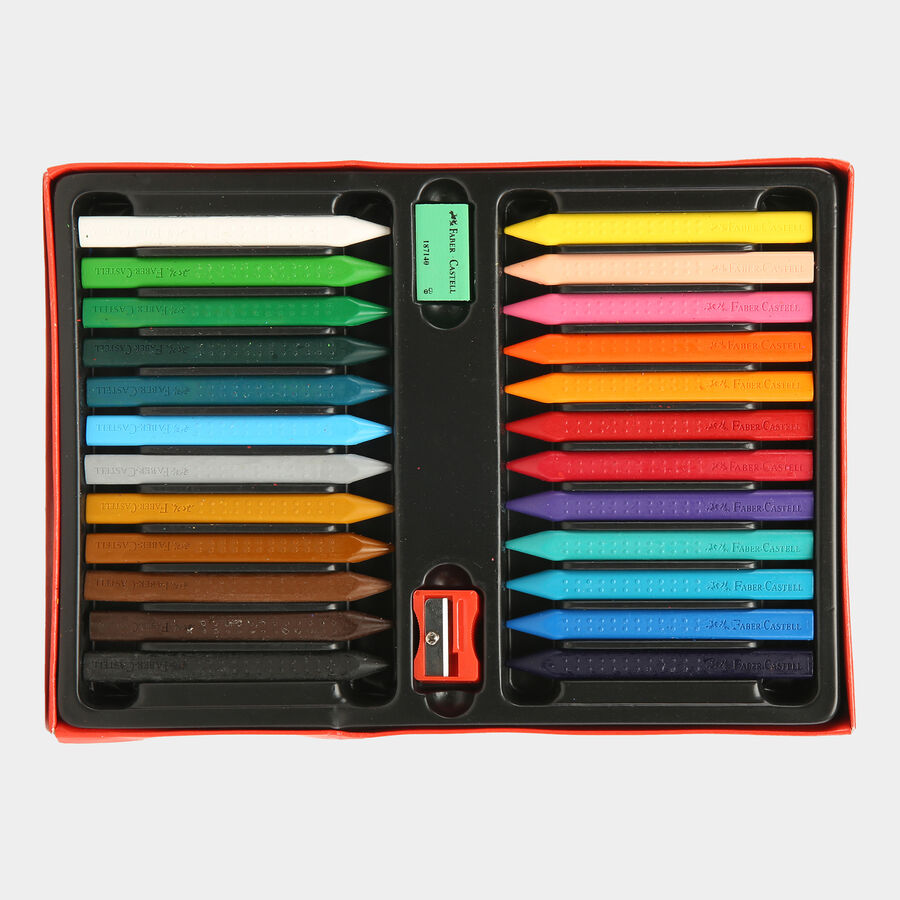 Erasable Crayons With Book (24 Shades), , large image number null