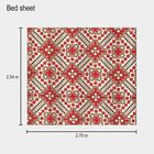King Size Cotton Bedcover With Pillow Cover, , small image number null