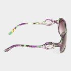 Women's Plastic Gradient Round Sunglasses, , small image number null