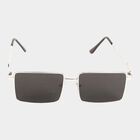 Women's Metal Gradient Rectangle Sunglasses, , small image number null