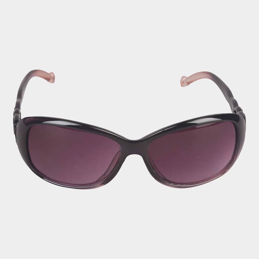 Women's Plastic Gradient Oval Sunglasses, , large image number null