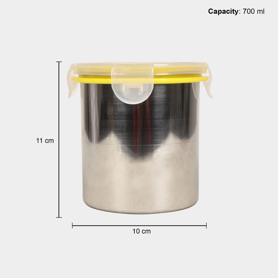 700 ml Air-Tight Steel Container, , large image number null