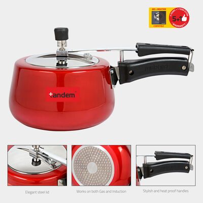 3 L Induction Pressure Cooker, Aluminium