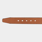 Men's Brown Polyurethane Casual Belt, 38 in. Waist, , small image number null